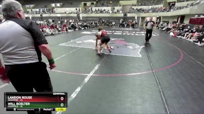 189 lbs Semis & 1st Wrestleback (8 Team) - Landon Rouse, Shakopee vs Will Boelter, Chatfield