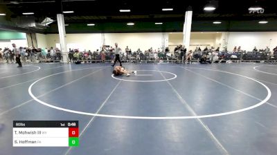 80 lbs Consi Of 8 #1 - Tony Mohwish III, WV vs Shaefer Hoffman, PA