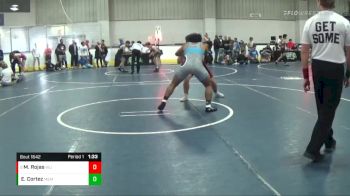 185 lbs Cons. Round 4 - Matthew Rojas, Wrestling University vs Erasmo Cortez, Memphis