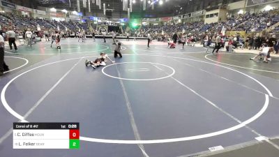 73 lbs Consi Of 8 #2 - Czarlie Diffee, Mountain Wrestling vs Liam Felker, Bear Cave