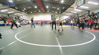 67 lbs Semifinal - Grant Hatfield, Coweta Tiger Wrestling vs Skyler Stanchek, Owasso Takedown Club