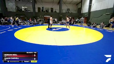 190 lbs Cons. Round 1 - Morgan Neill, WA vs Mason Darvell, WA