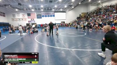 63 lbs 1st Place Match - Colton Oeltjenbruns, Green River Grapplers vs Krew Elliott, Windy City Wrestlers