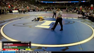 Champ. Round 1 - Gavin Watterson, Papillion-LaVista vs Jace Kennel, North Platte