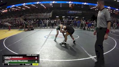 3A 132 lbs Champ. Round 1 - Massimiliano Pellicano, Venice vs Carlos Rodriguez, Harmony