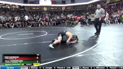 106 lbs Consolation Wb - Sam Davidson, 7-Fort Dodge vs Cale Vandermark, 6-Ankeny Centennial