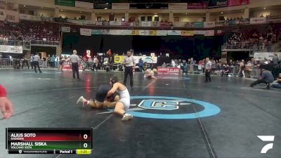 5A 172 lbs Quarterfinal - Alius Soto, Gadsden vs Marshall Siska, Volcano Vista