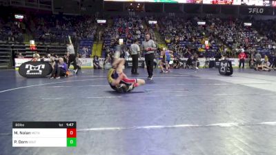 80 lbs Quarterfinal - Mitch Nolan, Methacton vs Preston Dorn, South Park