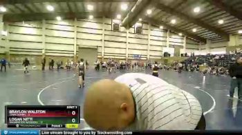 87 lbs Champ Round 1 (16 Team) - Logan Nitti, Washington Warriors vs Braylon Walston, Team Champs