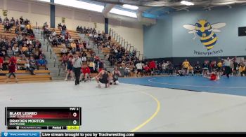 157 lbs Quarterfinal - Drayden Morton, UNATTACHED vs Blake Legred, Saint Cloud State