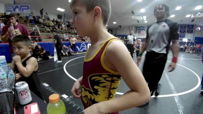 52 lbs Consolation - Dawson Rigdon, Piedmont vs Raymond Barron, Clinton Youth Wrestling