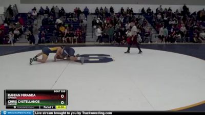 150 lbs Cons. Round 3 - Chris Castellanos, Anaheim vs Damian Miranda, Warren