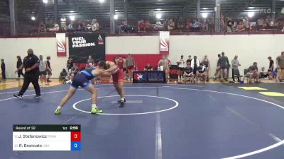 86 kg Round Of 32 - Jacob Stefanowicz, Pennsylvania RTC vs Remy Brancato, Lehigh Valley Wrestling Club