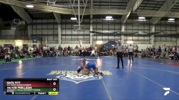 141 lbs 1st Place Match - Victor Perlleshi, Johnson & Wales University (Rhode Island) vs Nate Fitt, U.S. Coast Guard Academy