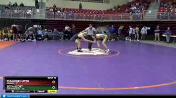 170 lbs Round 3 (8 Team) - Seth Scott, Cheyenne East vs Thunder Hayek, Seward