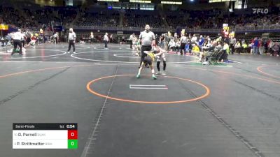 51 lbs Semifinal - Dublin Parnell, Quaker Valley vs Peyton Strittmatter, Bishop Carroll