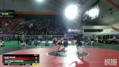 5A 106 lbs 3rd Place Match - Ilan Shank, Nampa vs Matthew Hamilton, Post Falls