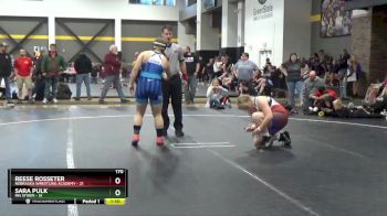 170 lbs Round 2 (4 Team) - Sara Pulk, MN Storm vs Reese Rosseter, Nebraska Wrestling Academy