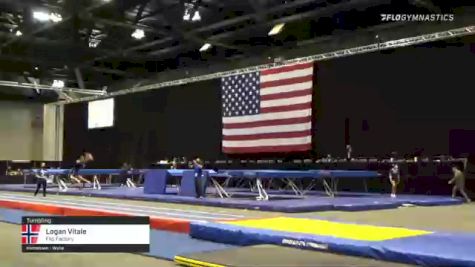 Logan Vitale - Tumbling, Flip Factory - 2021 USA Gymnastics Championships