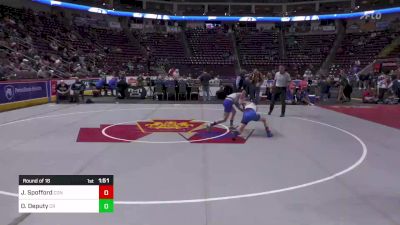 107 lbs Round Of 16 - Jeffrey Spofford, Conwell-Egan vs Dominic Deputy, Chestnut Ridge