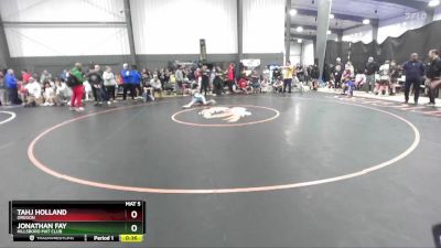 98 lbs Round 2 - Tahj Holland, Oregon vs Jonathan Fay, Hillsboro Mat Club