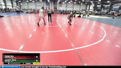 140 lbs Rd# 9- 2:15pm Saturday Final Pool - Thor Pili, Sons Of Atlas vs Sammy Seja, Cali Red