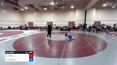 44 kg Cons 8 #1 - Kaleb Pratt, Arlington Cardinals Wrestling Club vs Ben Ziola, MWC Wrestling Academy