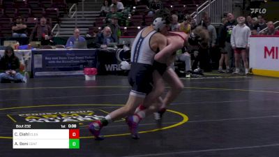 121 lbs Consi Of 8 #1 - Cash Diehl, Clearfield vs Antonio Boni, Central Valley