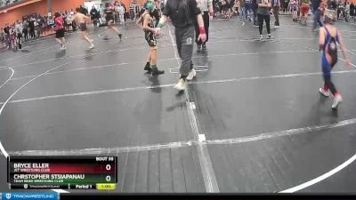 72 lbs Round 2 - Bryce Eller, Jet Wrestling Club vs Chrstopher Stsiapanau, Team Bear Wrestling Club