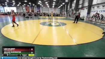 80 lbs Rd# 7- 10:45am Saturday Final Pool - Levi Halbert, Nebraska Elite vs Brooks Burmeister, PA Blue