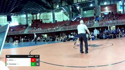 152 lbs Round 2 (3 Team) - Atticus Dick, Blair vs Sterling Sindelar, Papillion-LaVista South