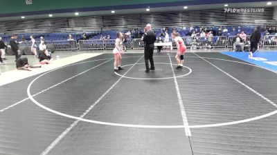 115 lbs 5th Place - Virginia Foard, PA vs Ava Ward, MO