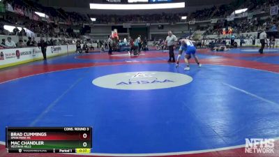 7A 152 lbs Cons. Round 3 - Mac Chandler, Vestavia Hills vs Brad Cummings, Spain Park Hs