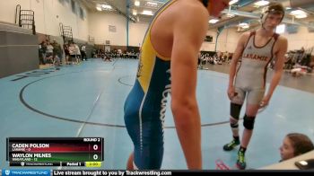 126 lbs Round 2 (10 Team) - Liam Knerr, Laramie vs Kael Gudahl, Wheatland