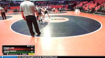 1A 220 lbs Cons. Round 2 - Ethan Ladd, Macomb vs Drake Dearth, Coal City