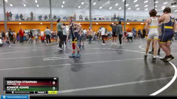 95 lbs Round 1 (4 Team) - Sebastian Stsiapanu, Team Bear vs Konnor Adams, The House