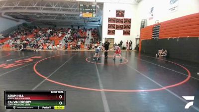 117 lbs Round 2 - Adam Hill, North Big Horn Rams vs Calvin Crosby, Cody Wrestling Club