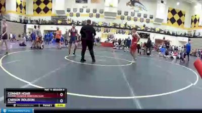 160 lbs Quarterfinal - Conner Hoar, Maurer Coughlin Wrestling Club vs Carson Rolison, Indiana