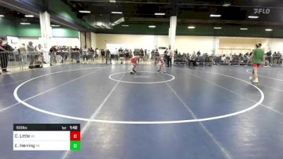 100 lbs Quarterfinal - Cruz Little, VA vs Eli Herring, PA