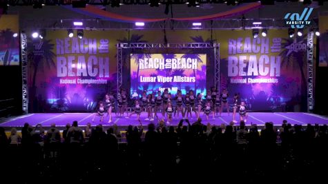 Lunar Viper Allstars - Onyx [2024 L2 Youth - Medium Day 2] 2024 ACDA Reach the Beach Cheer Grand Nationals