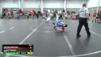 92 lbs Round 3 (4 Team) - Jaccob Smeltzer, VA Elite vs Emmitt Henley, SMWC