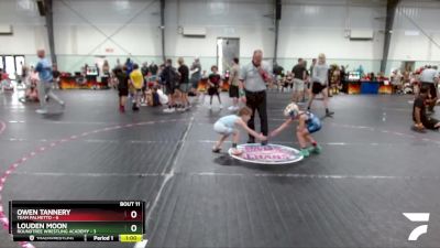 52 lbs Round 4 (6 Team) - Owen Tannery, Team Palmetto vs Louden Moon, Roundtree Wrestling Academy