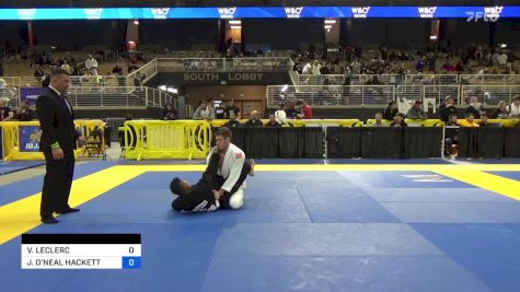 VINCENT LECLERC vs JASON O'NEAL HACKETT 2024 Pan Jiu Jitsu IBJJF Championship