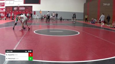 125 lbs Consolation - Braxton Appello, Ohio State vs Nick Molchak, Cleveland State