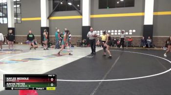 124 lbs Round 1 (4 Team) - Kaylee Bedsole, Doomsday vs Kaydn Meyer, Valkyrie Of Goldfinch