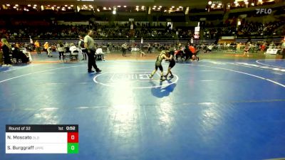 49 lbs Round Of 32 - Nicholas Moscato, Old Bridge vs Sawyer Burggraff, Upper Township