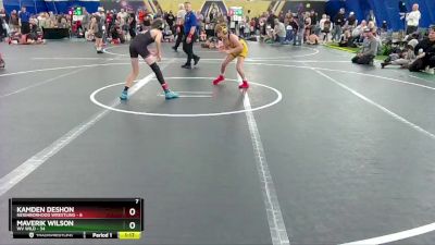 80 lbs Finals (2 Team) - Kamden Deshon, Neighborhood Wrestling vs Maverik Wilson, WV Wild