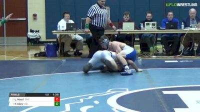 126 lbs Final - Logan Macri, Canon McMillan vs Patrick Glory, Delbarton