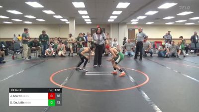 70 lbs Rr Rnd 2 - Jackson Martin, St. Vincent Saint Mary K-6 Community vs Savino DeJuliis, Belle Vernon K-6 Community