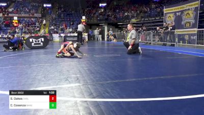 55 lbs Consy 3 - Sawyer Oakes, Carlisle vs Charlie Cosenza, Bangor